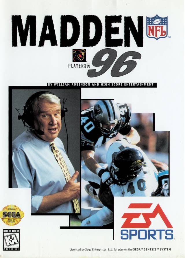 Madden NFL 96 Фото