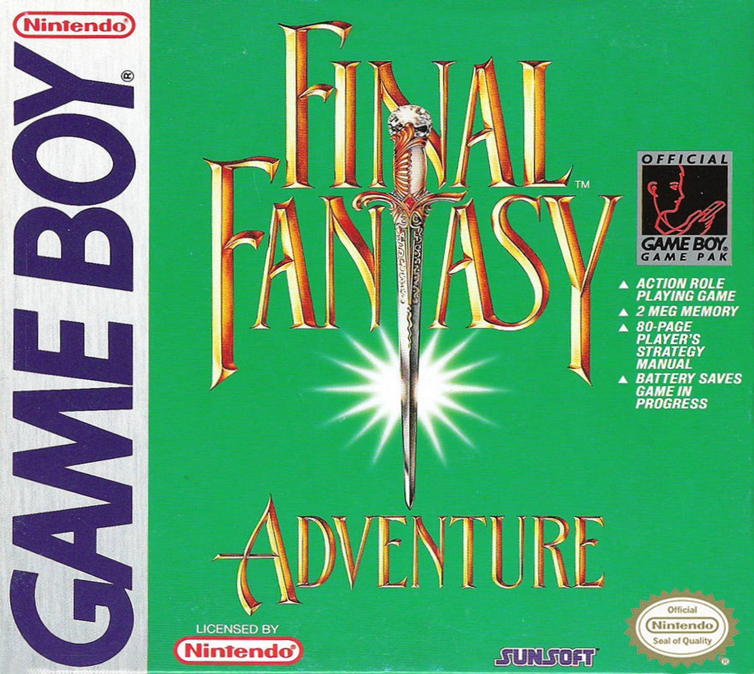 Final Fantasy Adventure Фото