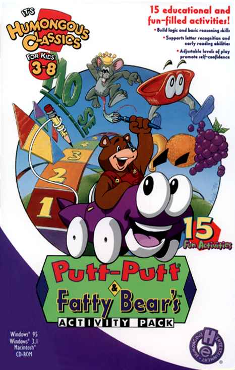 Putt-Putt and Fatty Bear's Activity Pack Фото