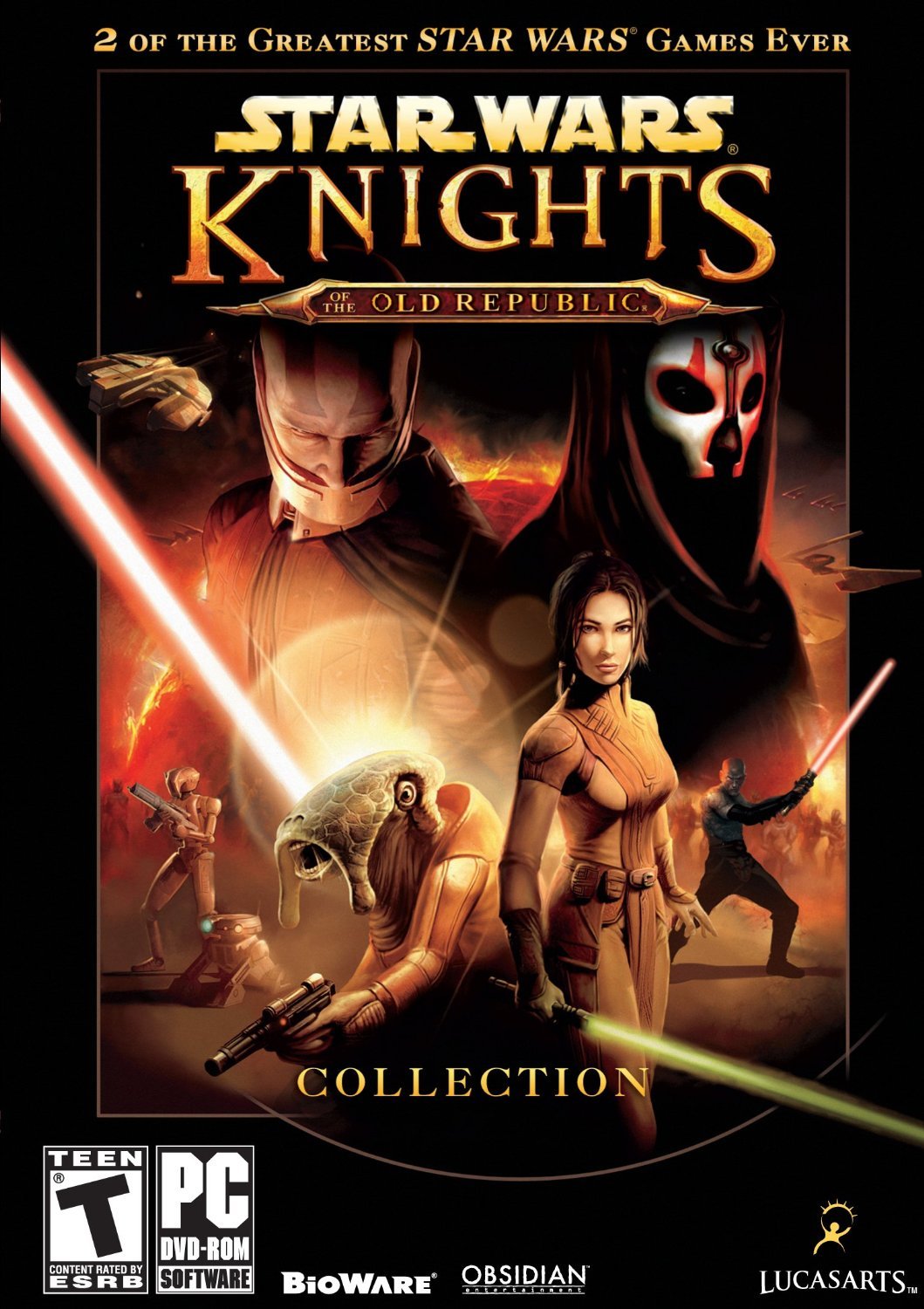 Star Wars Knights of the Old Republic I and II PC Bundle Pack Фото