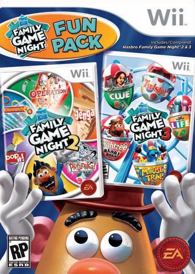 Hasbro Family Game Night Fun Pack Фото