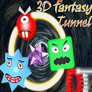 3D Fantasy Tunnel Фото