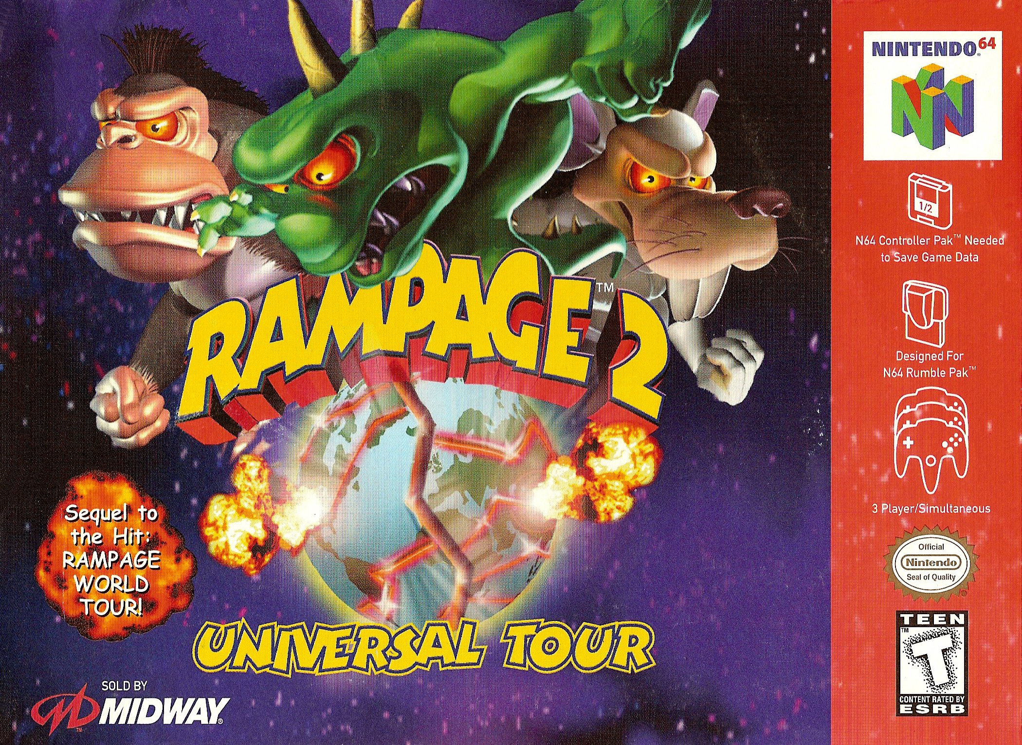 Rampage 2: Universal Tour Фото