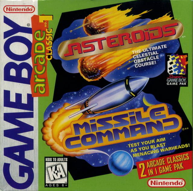 Arcade Classics 1: Asteroids/Missle Command Фото