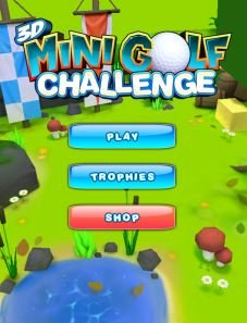 3D Mini Golf Challenge Фото