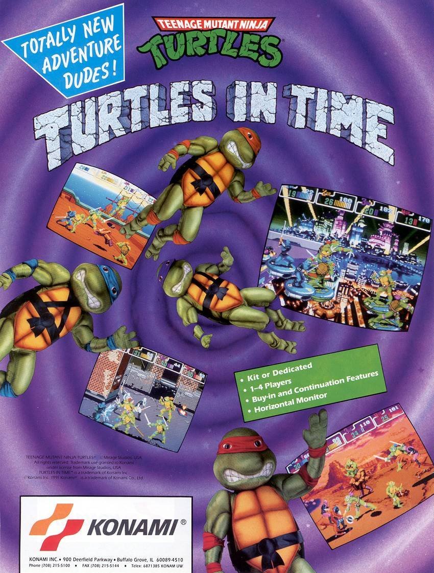 Teenage Mutant Ninja Turtles: Turtles In Time Фото