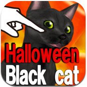 Halloween Black Cat Фото