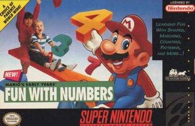 Mario's Early Years!: Fun with Numbers Фото