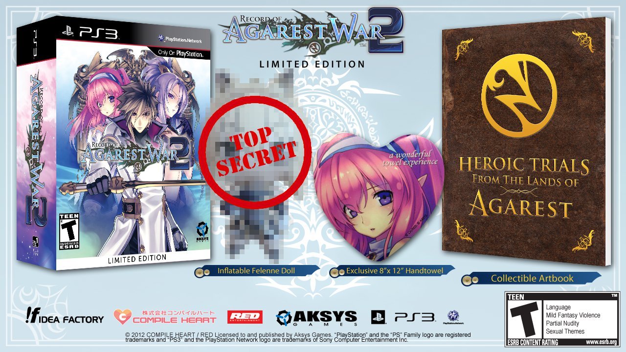 Record of Agarest War 2 Limited Edition Фото