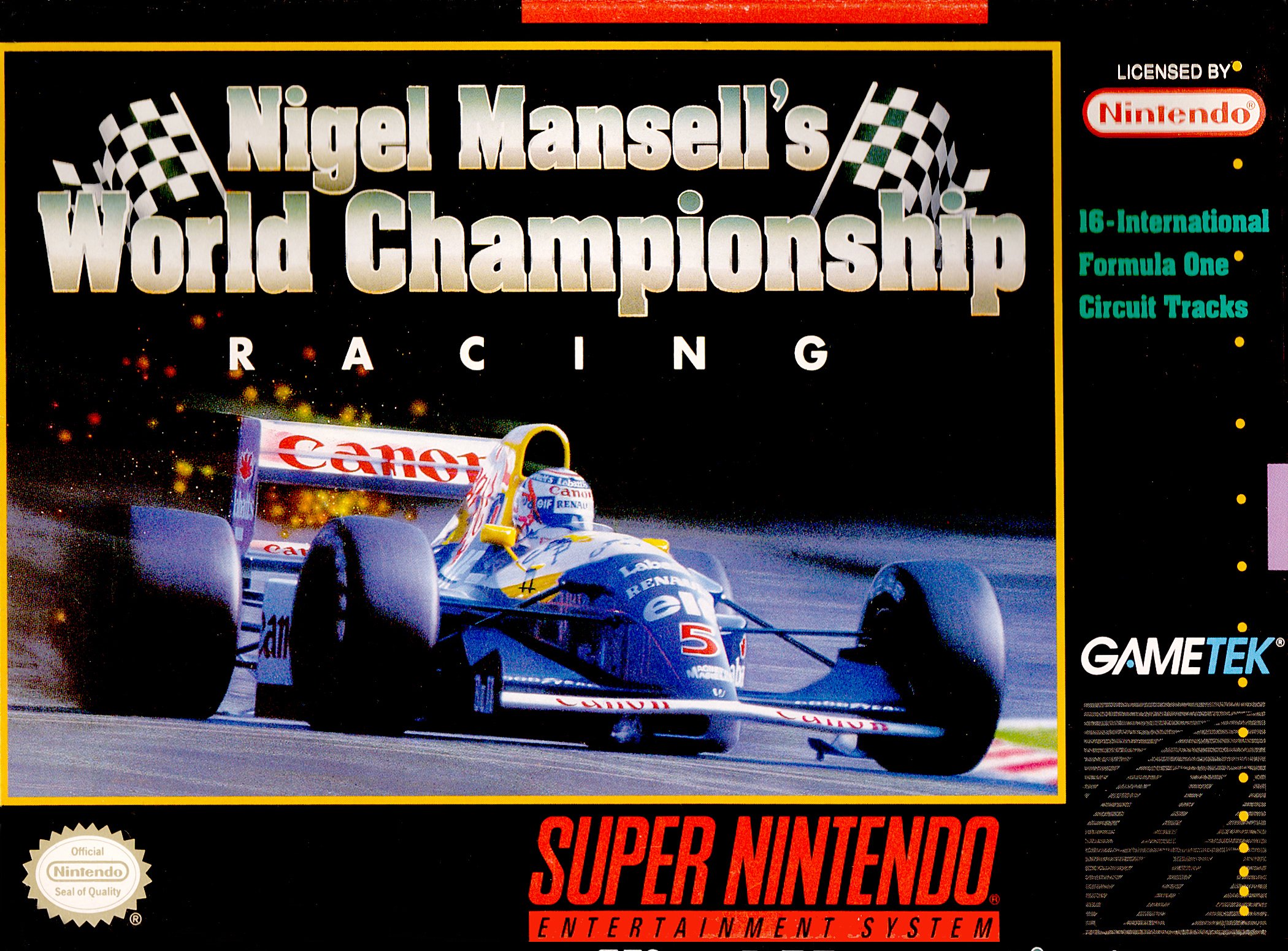 Nigel Mansell's World Championship Racing Фото