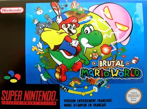 Super Mario World Brutal Mario Фото