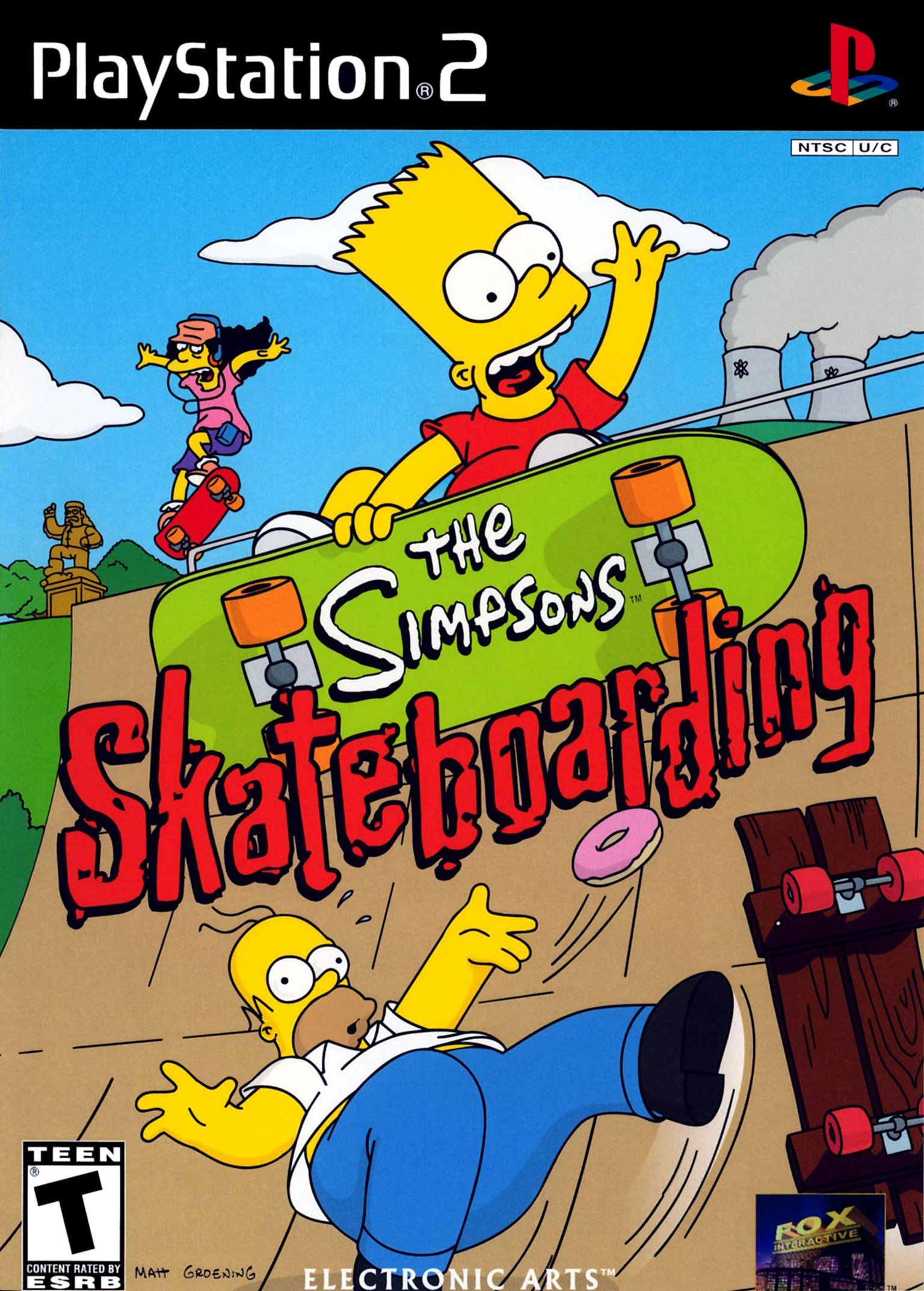 The Simpsons Skateboarding Фото