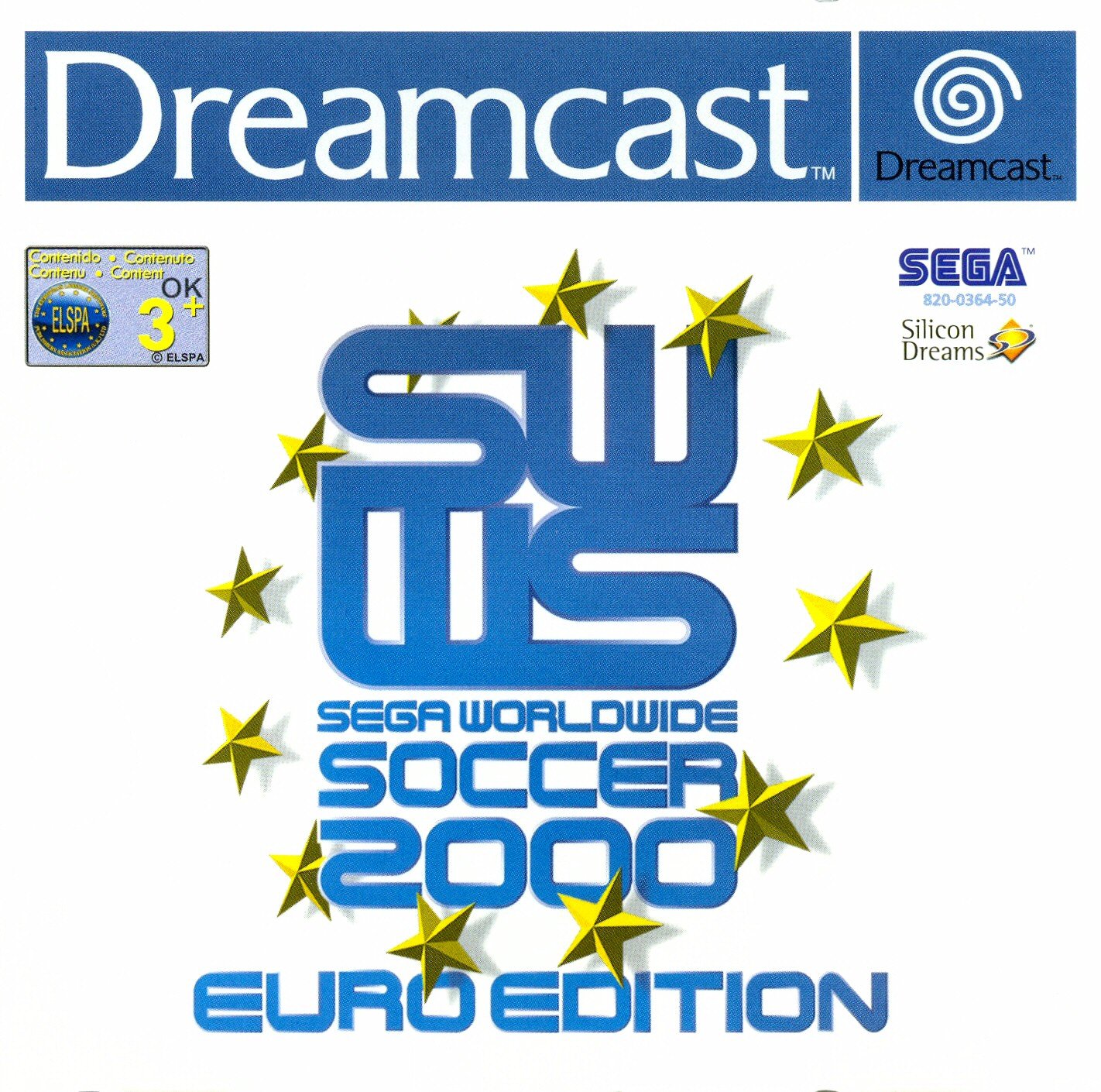 Sega Worldwide Soccer 2000 Euro Edition Фото