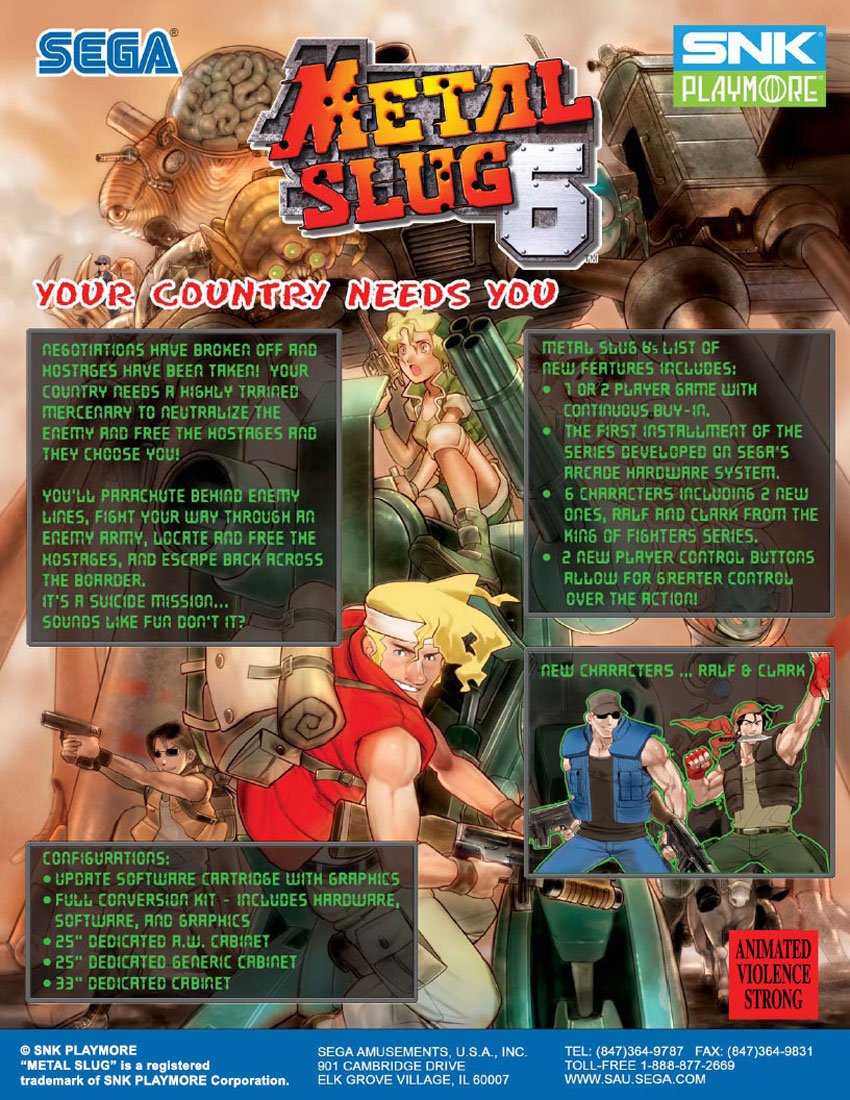 Metal Slug 6 Фото