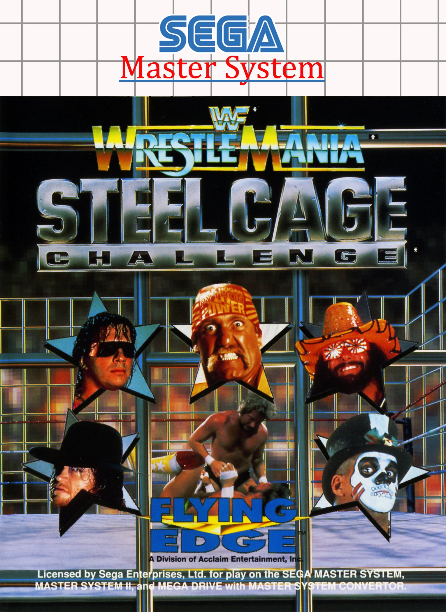 WWF Wrestlemania Steel Cage Challenge Фото