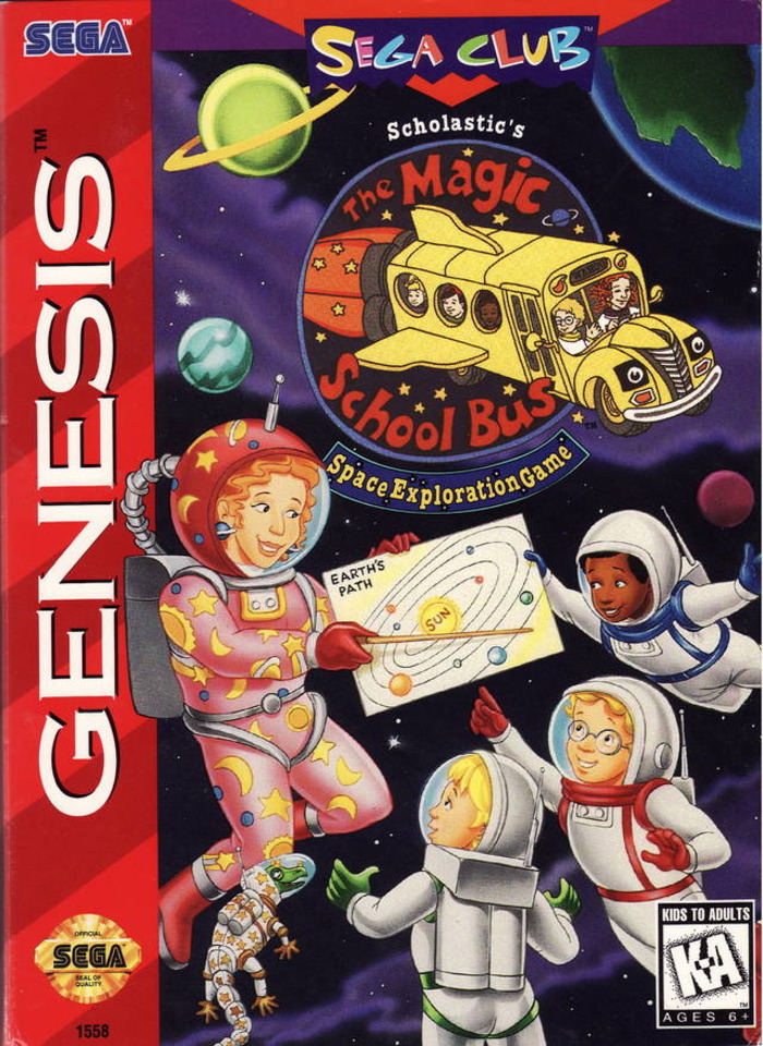Scholastic's The Magic School Bus: Space Exploration Game Фото