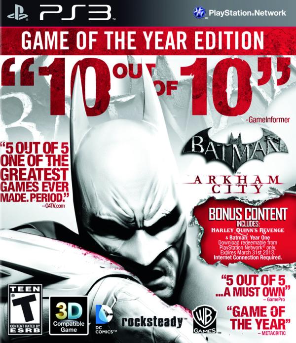 Batman: Arkham City: Game of the Year Edition Фото