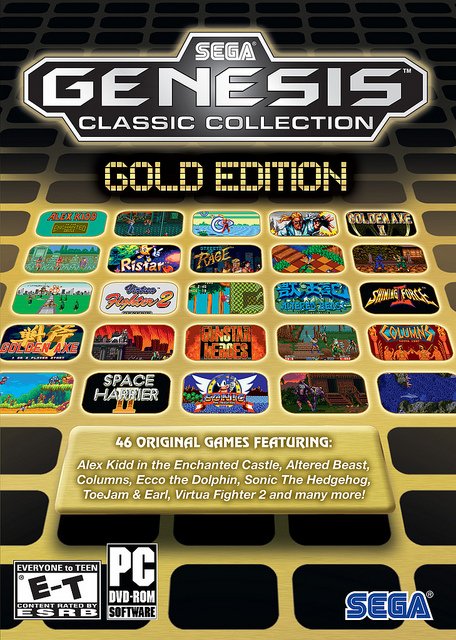 Sega Genesis Classic Collection Gold Фото