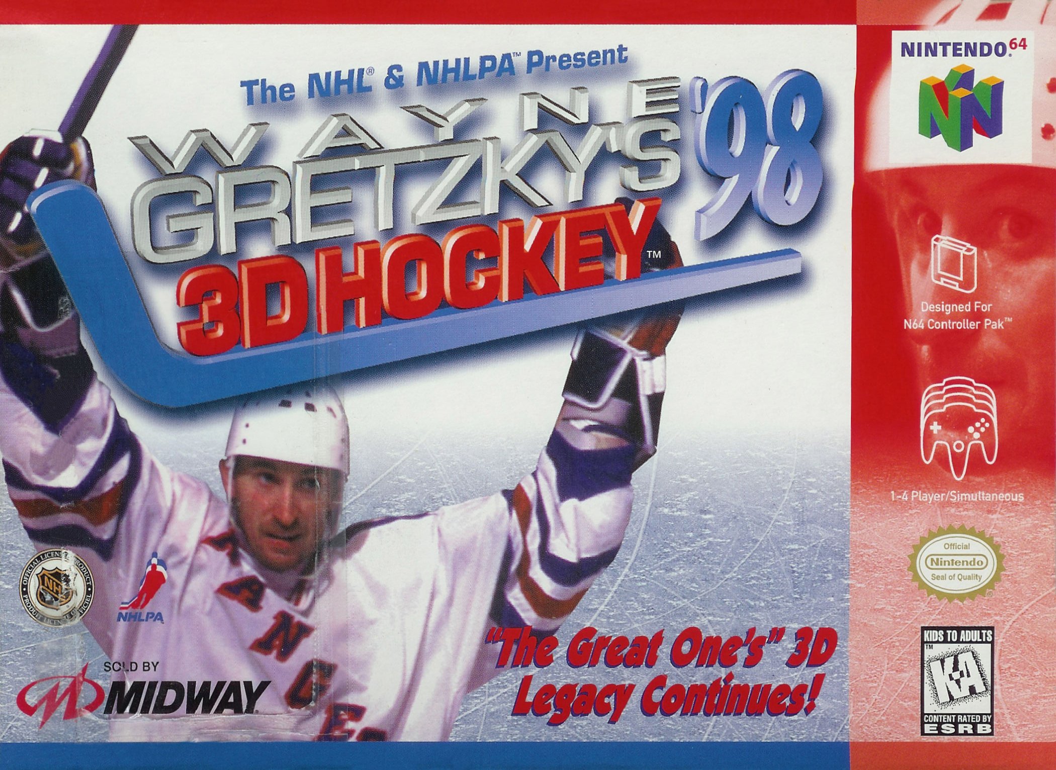 Wayne Gretzky's 3D Hockey '98 Фото