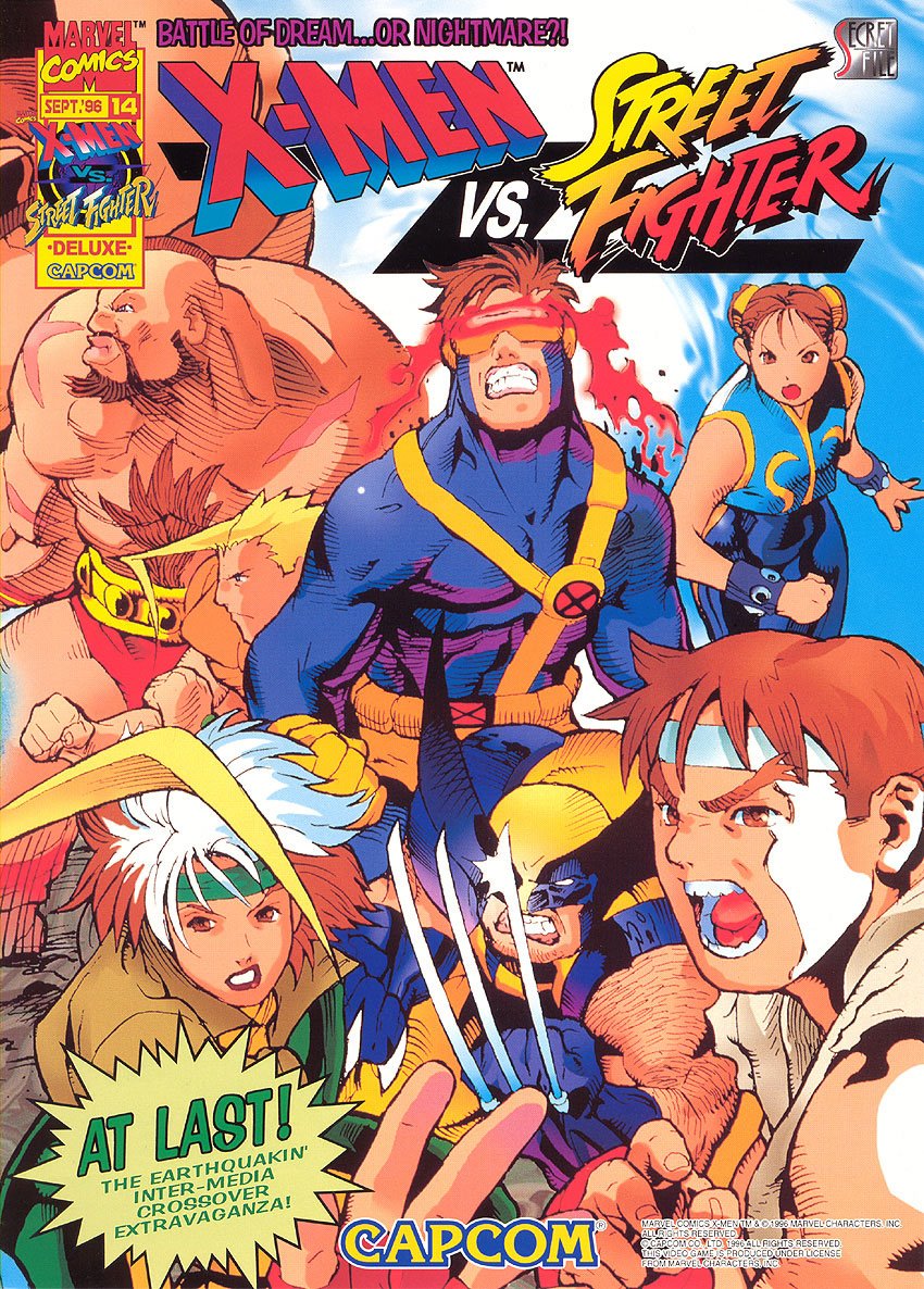 X-Men vs. Street Fighter Фото