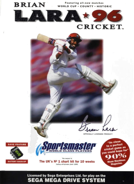 Brian Lara Cricket '96 Фото