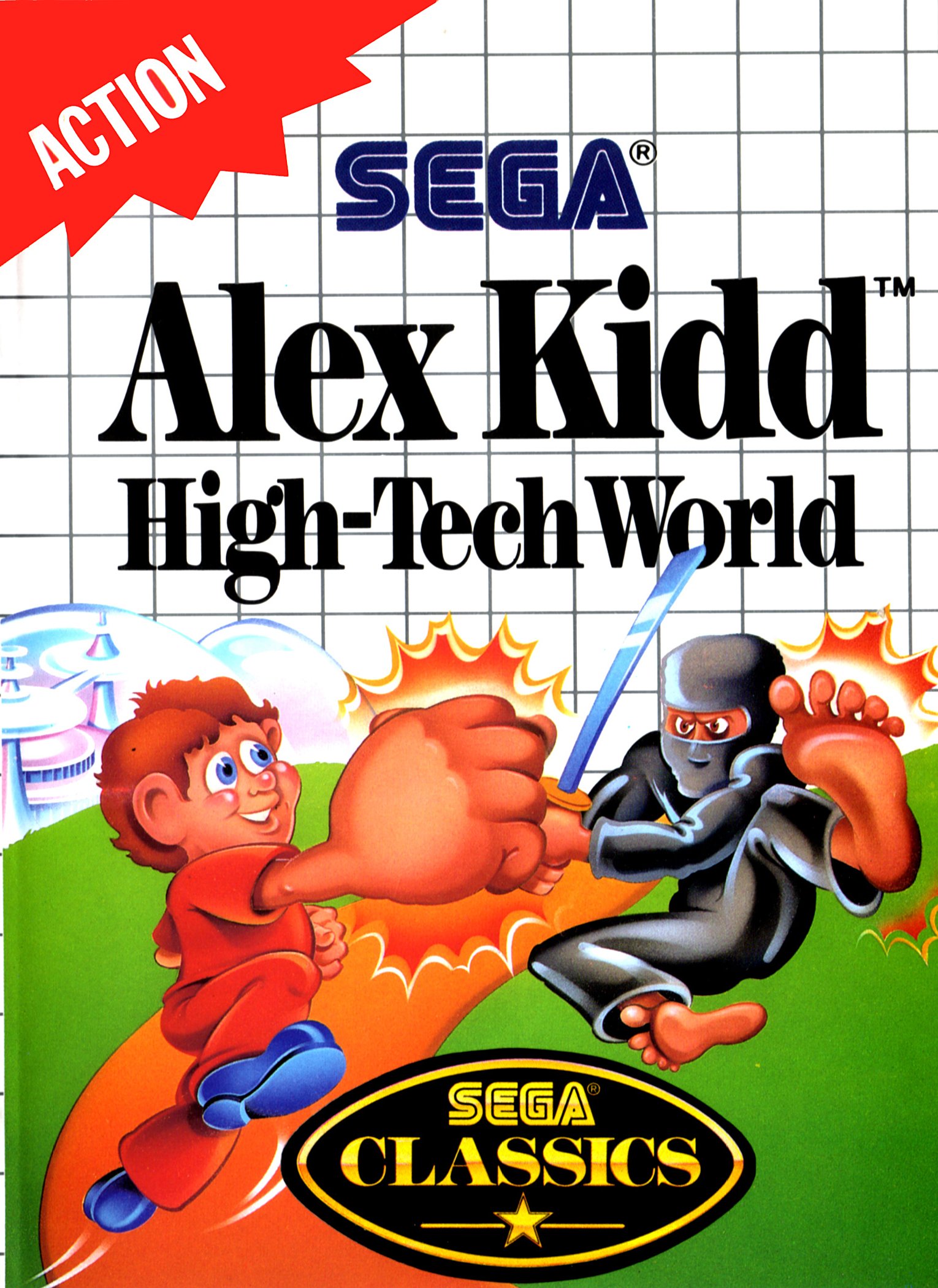 Alex Kidd: High-Tech World Фото