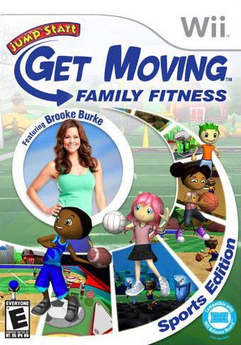 JumpStart: Get Moving Family Fitness Sports Edition featuring Brooke Burke Фото