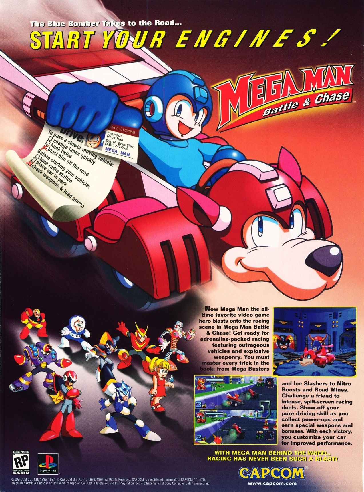 Mega Man Battle & Chase Фото