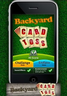 Backyard Card Toss Фото