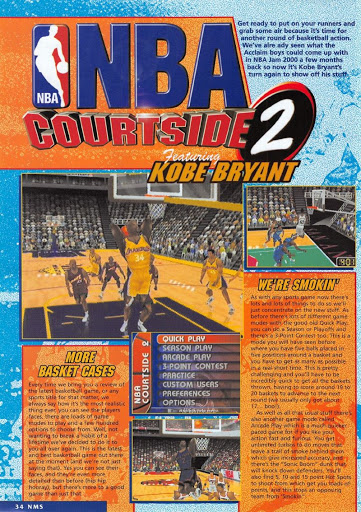 NBA Courtside 2: Featuring Kobe Bryant Фото