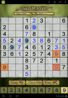 Sudoku Tablet Фото