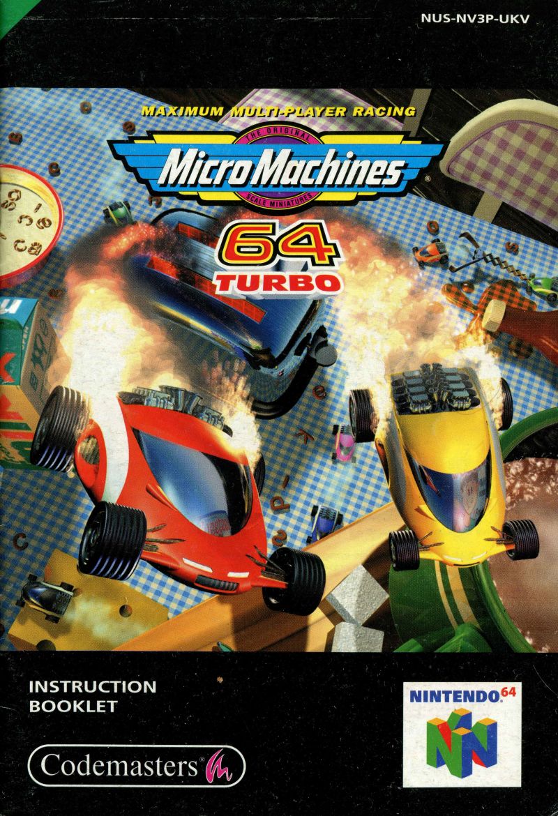 Micro Machines 64 Turbo Фото