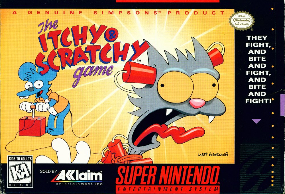The Itchy & Scratchy Game Фото