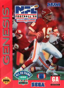 NFL Football '94 Starring Joe Montana Фото