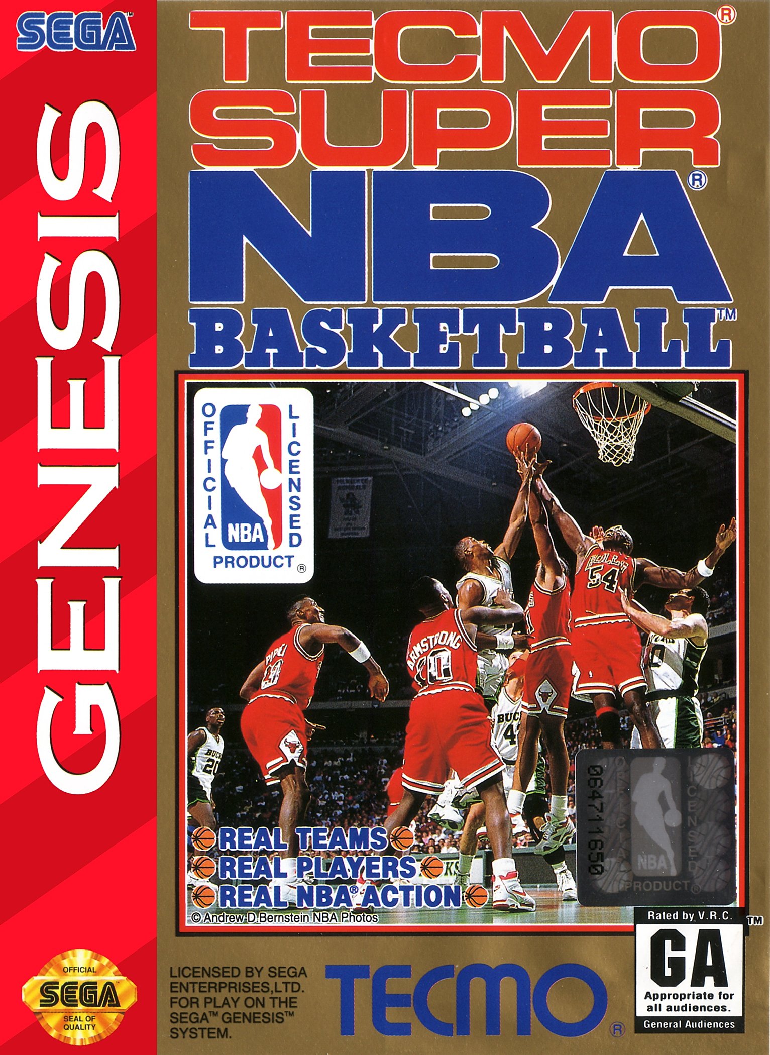 Tecmo Super NBA Basketball Фото