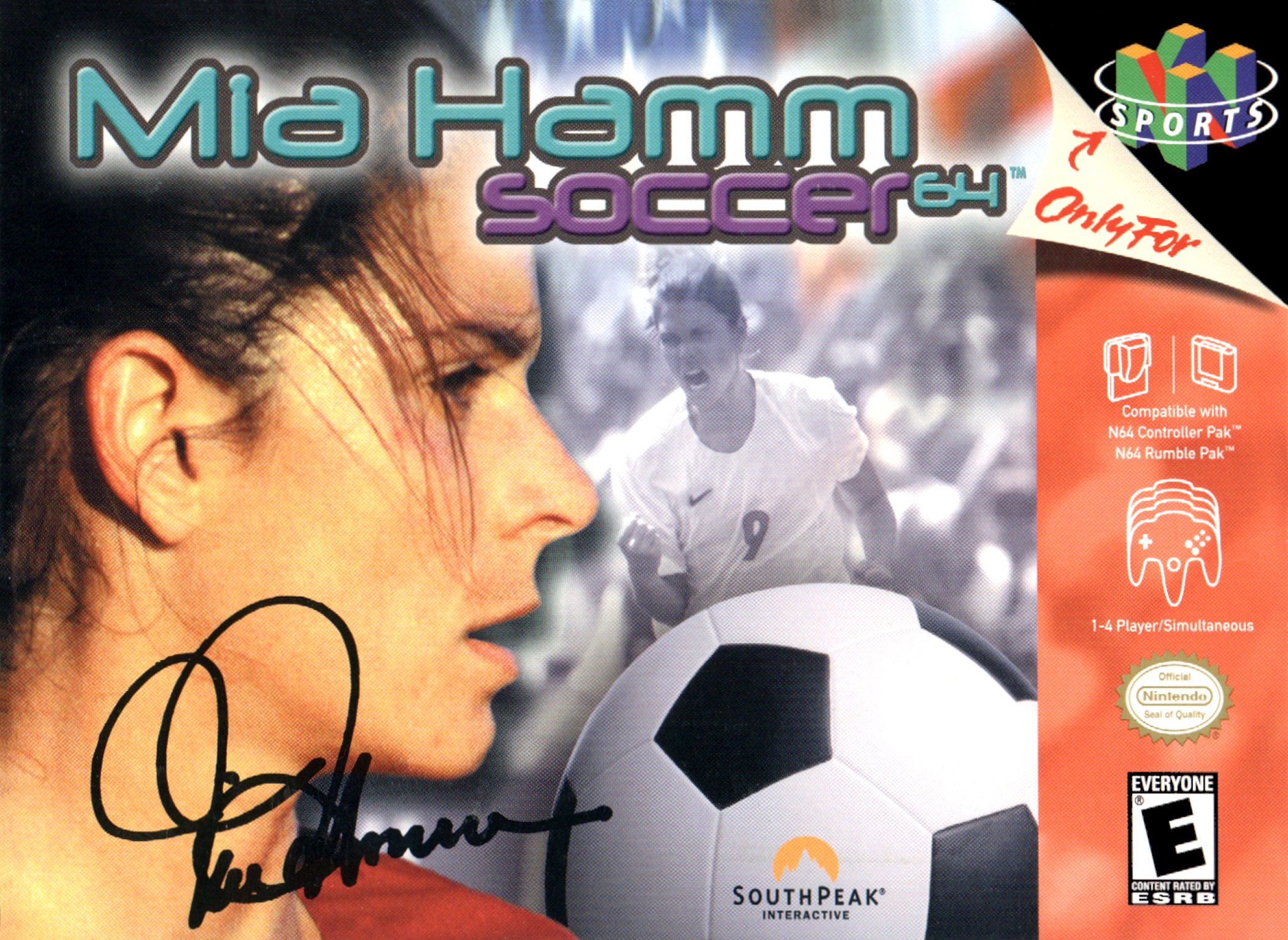 Mia Hamm Soccer 64 Фото