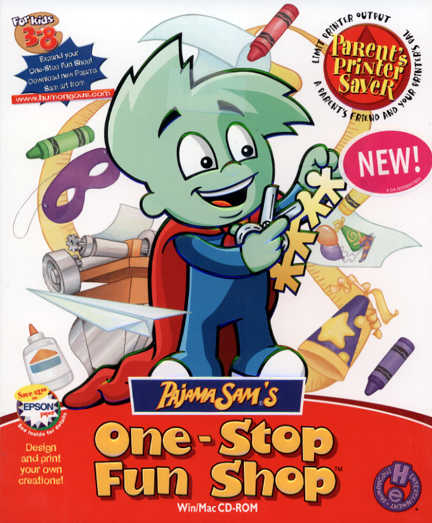 Pajama Sam's One Stop Fun Shop Фото