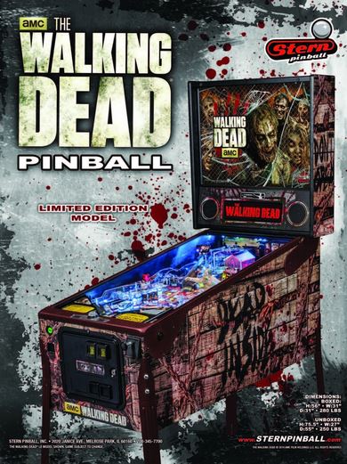 The Walking Dead Pinball Фото