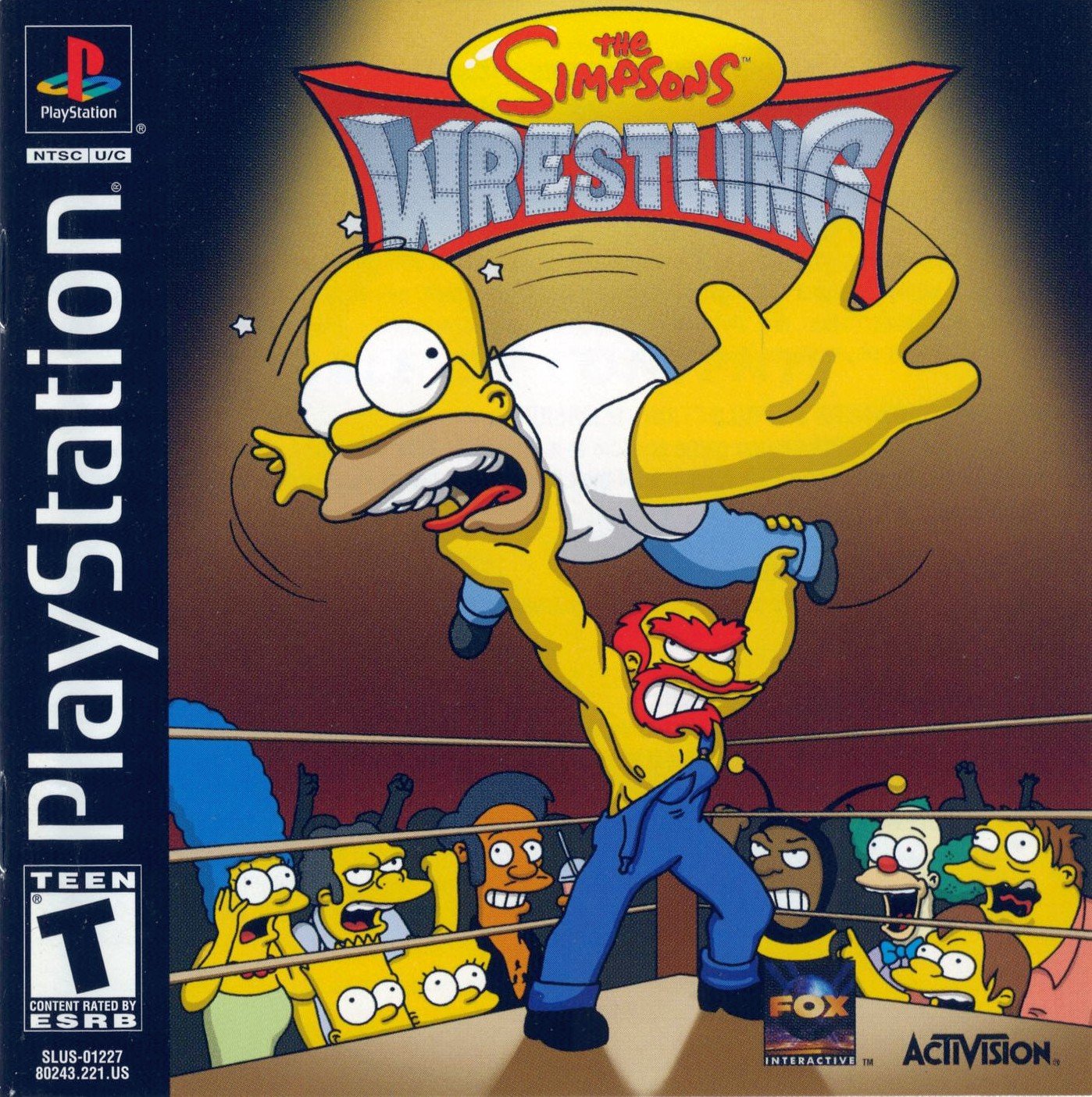 The Simpsons Wrestling Фото