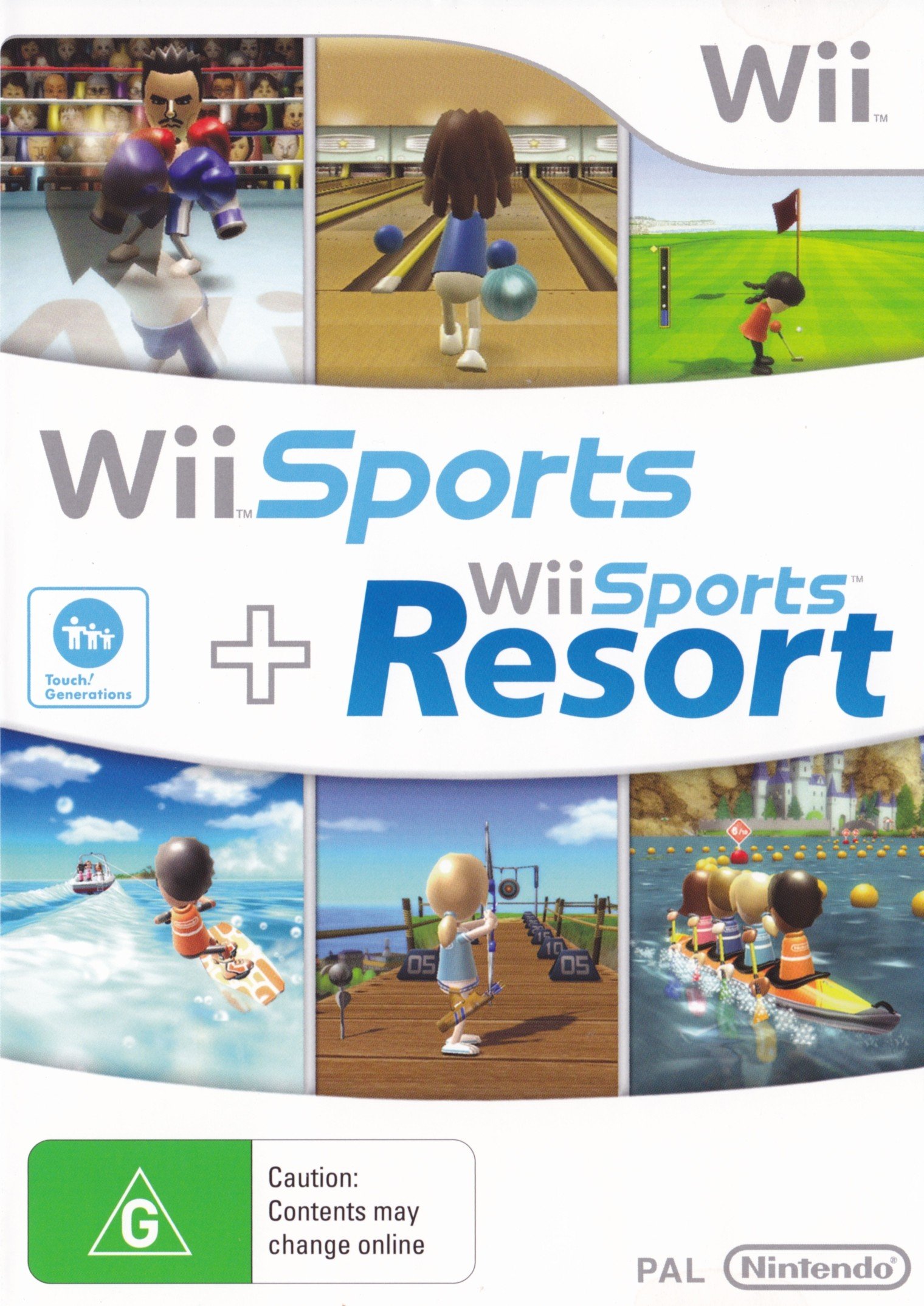 Wii Sports and Wii Sports Resort Фото