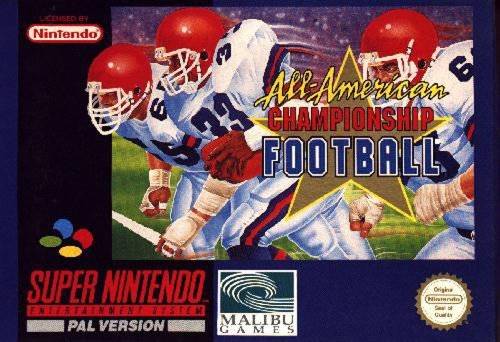 All-American Championship Football Фото