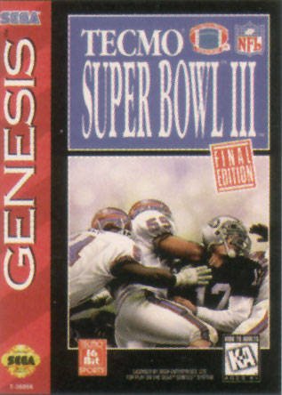 Tecmo Super Bowl III Final Edition Фото