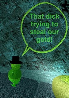 ! That Dick Trying To Steal Our Gold ! Фото