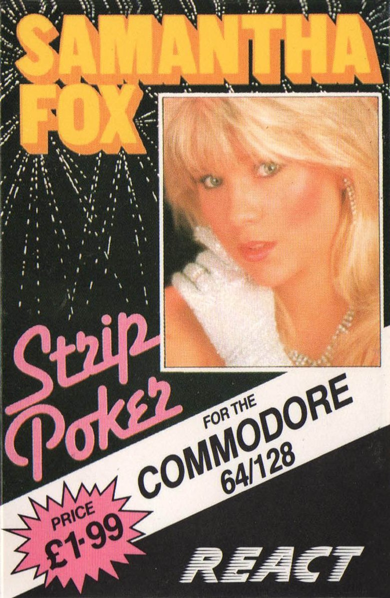 Samantha Fox Strip Poker Фото