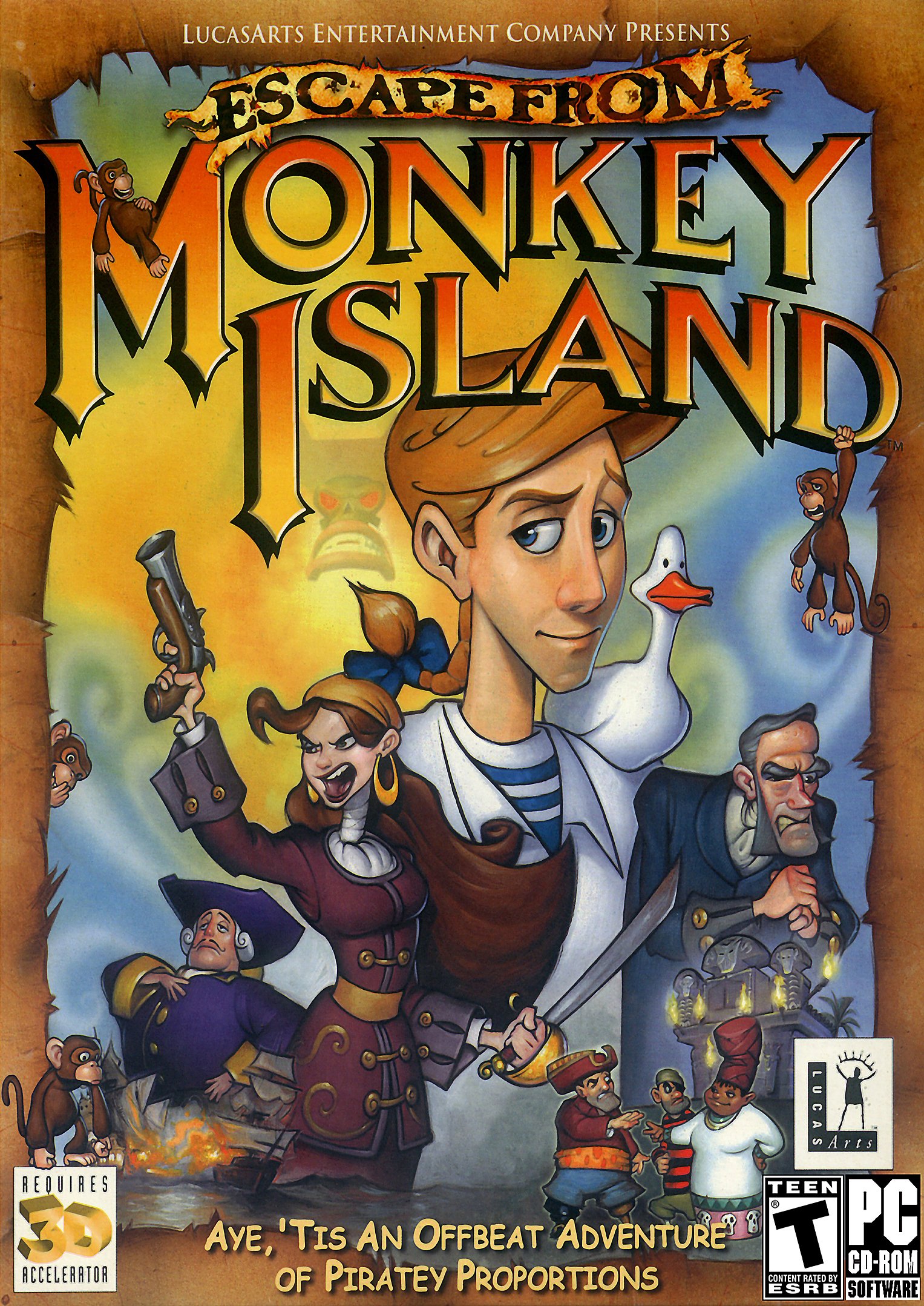 Escape from Monkey Island Фото