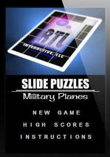 SlidePuzzle MIlitary Planes Фото