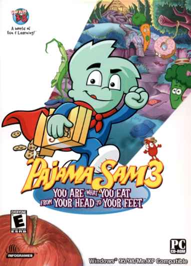 Pajama Sam 3: You Are What You Eat from Your Head to Your Feet Фото