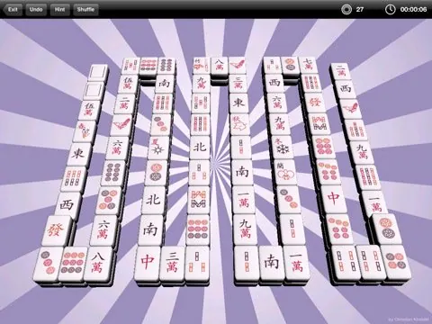 Скриншот 5 игры Mahjong3D