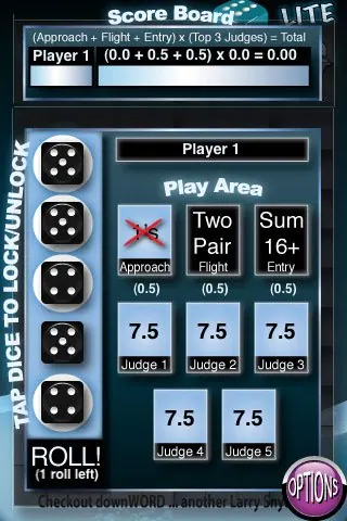 Скриншот 3 игры Dice Diving