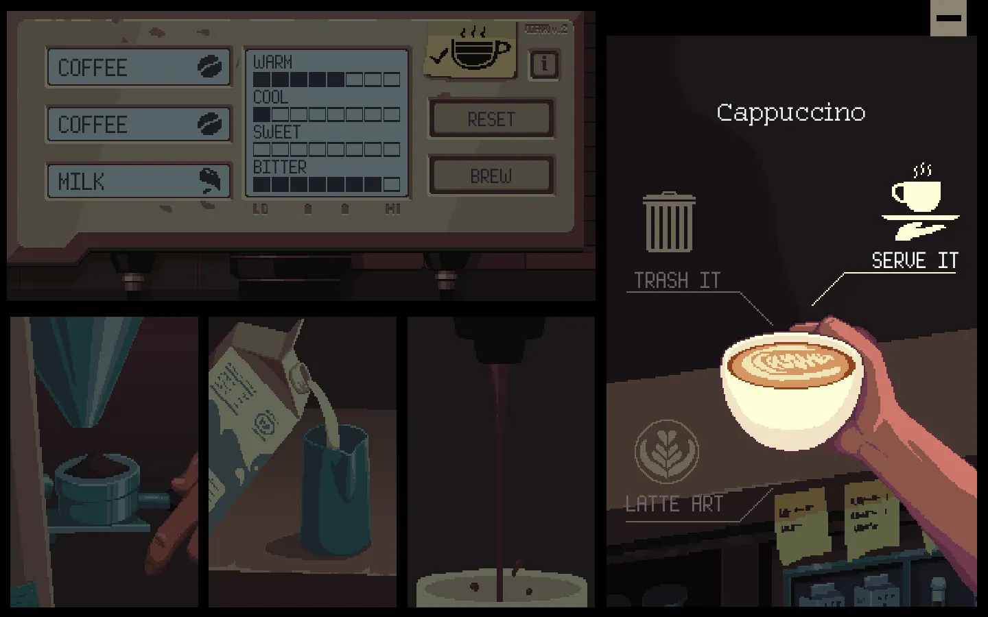 Скриншот 3 игры Coffee Talk